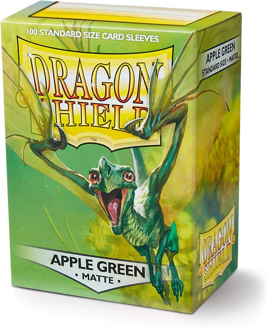 Dragon Shield: Apple Green Matte Standard Size Sleeve
