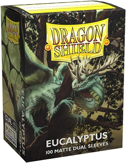 Dragon Shield: Eucalyptu Matte Dual Sleeve
