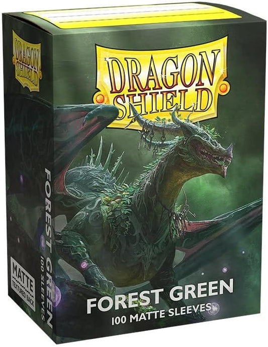 Dragon Shield: Forest Green Matte Standard Size Sleeve