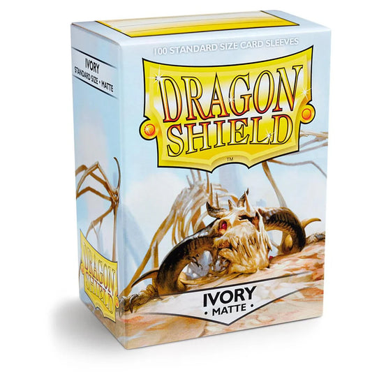 Dragon Shield: Ivory Matte Standard Size Sleeve