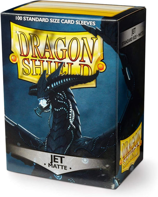 Dragon Shield: Jet Matte Standard Size Sleeve