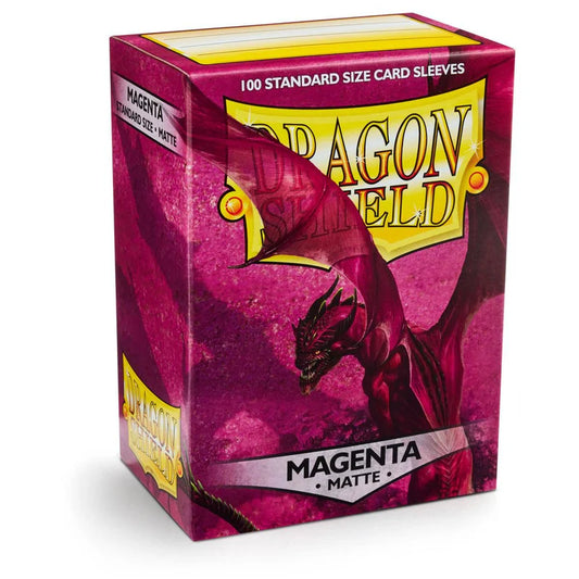 Dragon Shield: Magenta Matte Standard Size Sleeve