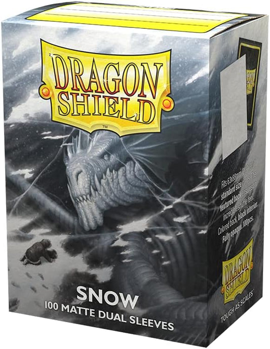 Dragon Shield: Snow Matte Dual Sleeve