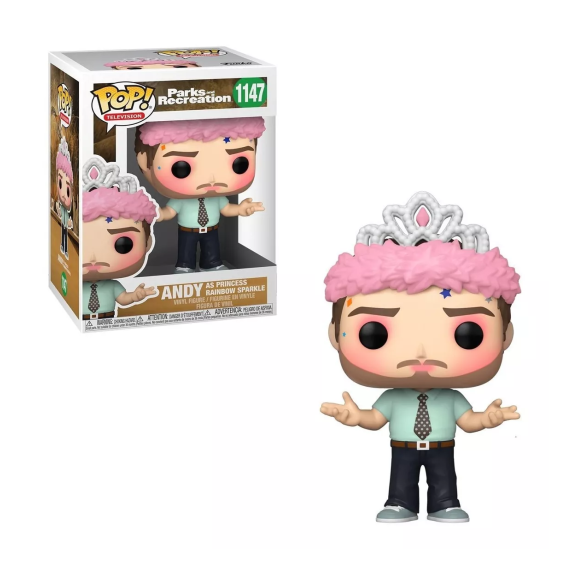 Funko Pop: Andy as princess rainbow sparkle #1147