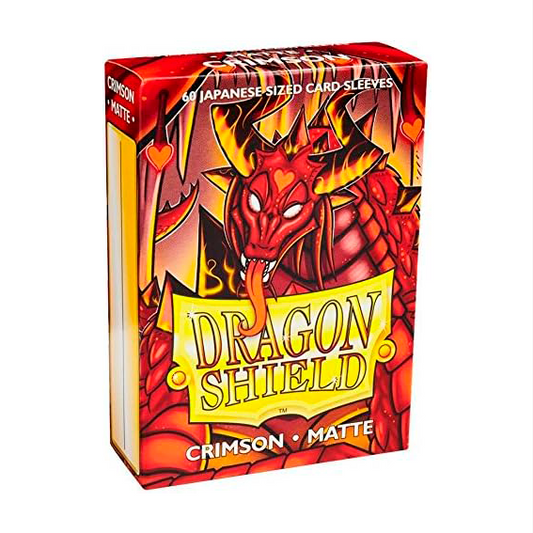 Dragon Shield Japanese Matte Crimson