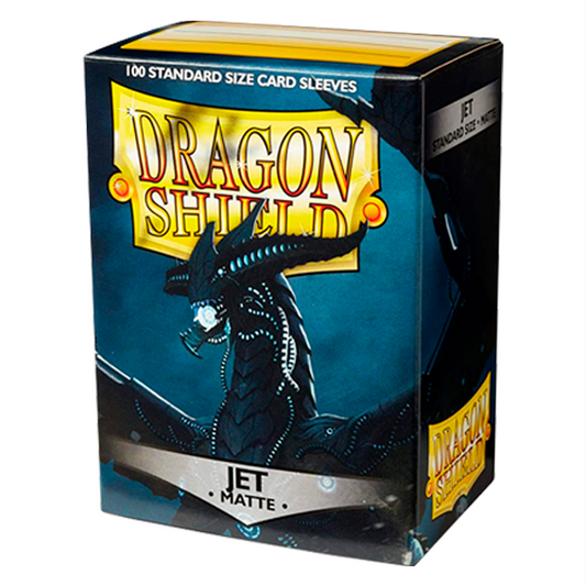 Dragon Shield: Jet Matte Standard Size Sleeve