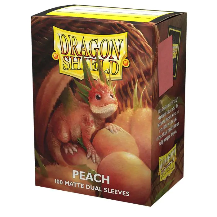 Dragon Shield: Peach Matte Dual Sleeve