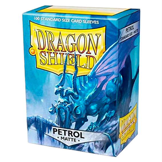 Dragon Shield: Petrol Matte Standard Size Sleeves