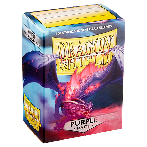 Dragon Shield: Purple Matte Standard Size Sleeve