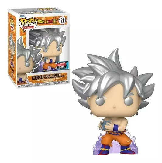 Goku ultra instinct with kamehameha 2022 fall convention limited edition #1211