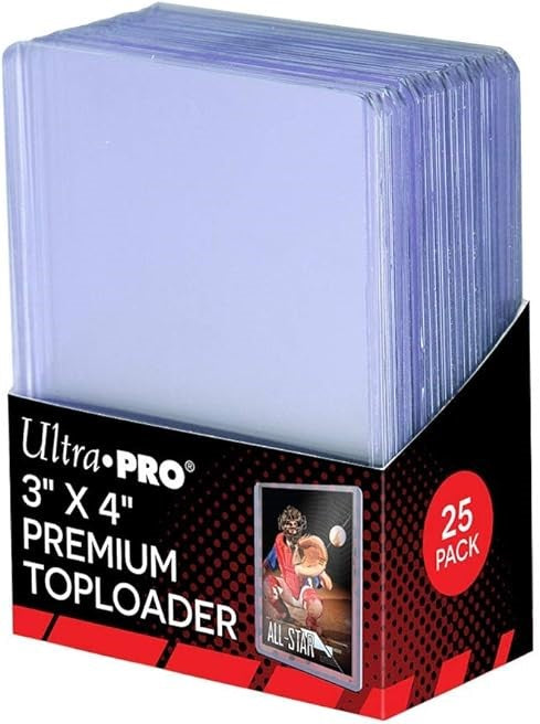 Ultra Pro: Premium Toploader 25 Pack