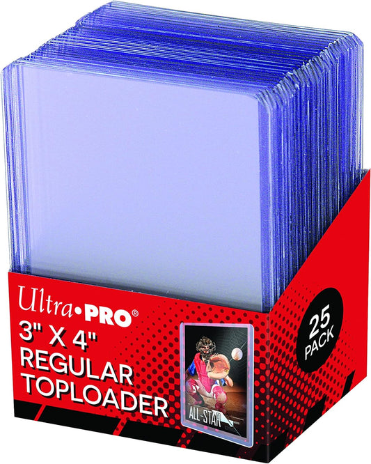 Ultra Pro: Regular Toploader 25 Pack